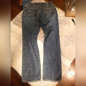 Just bought on 12-9 and they were to big . Overall nice jeans. Basically new.
